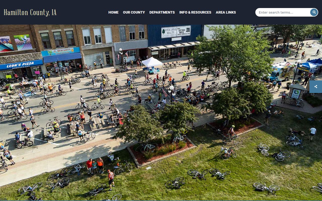 Hamilton County warrant records source on the official county website